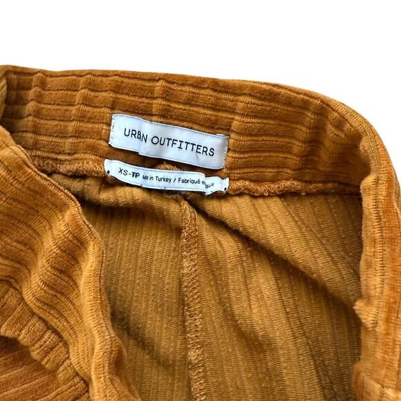 Urban Outfitters Marigold Flare Pants Women's High Waist Ribbed Knit Retro Y2k - Picture 8 of 14